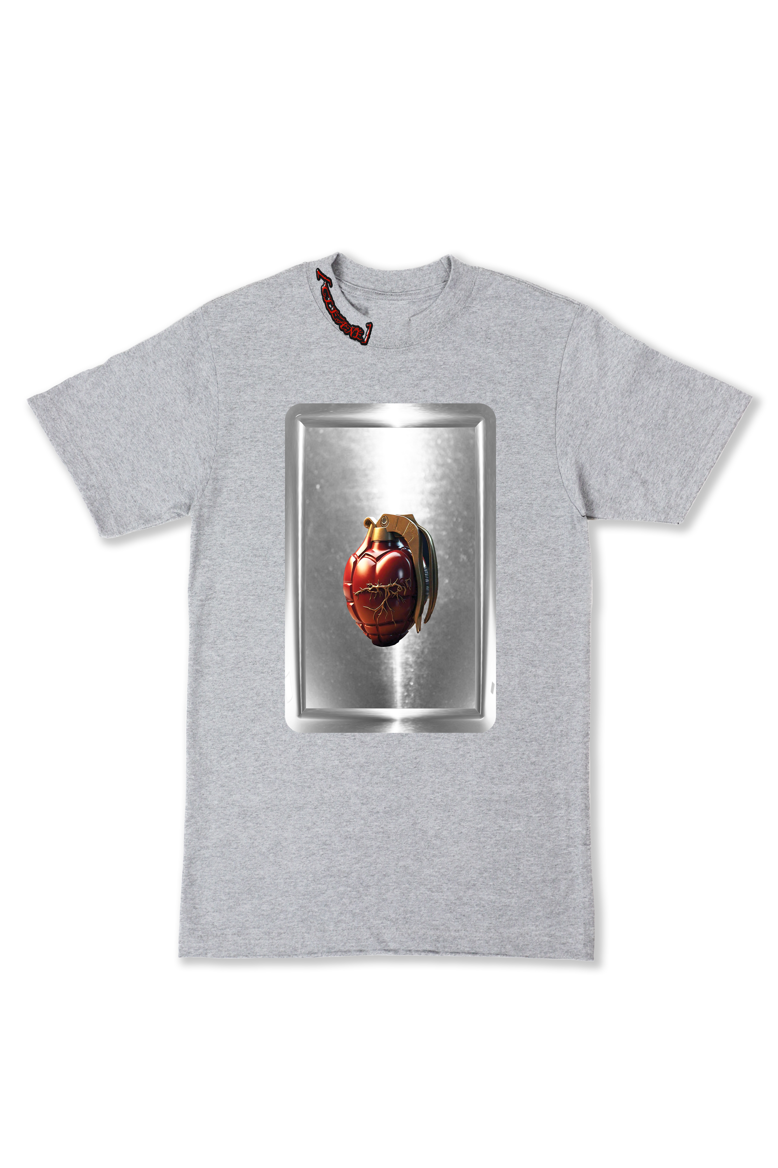 Heart grenade heavy weight t shirt