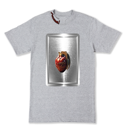 Heart grenade heavy weight t shirt