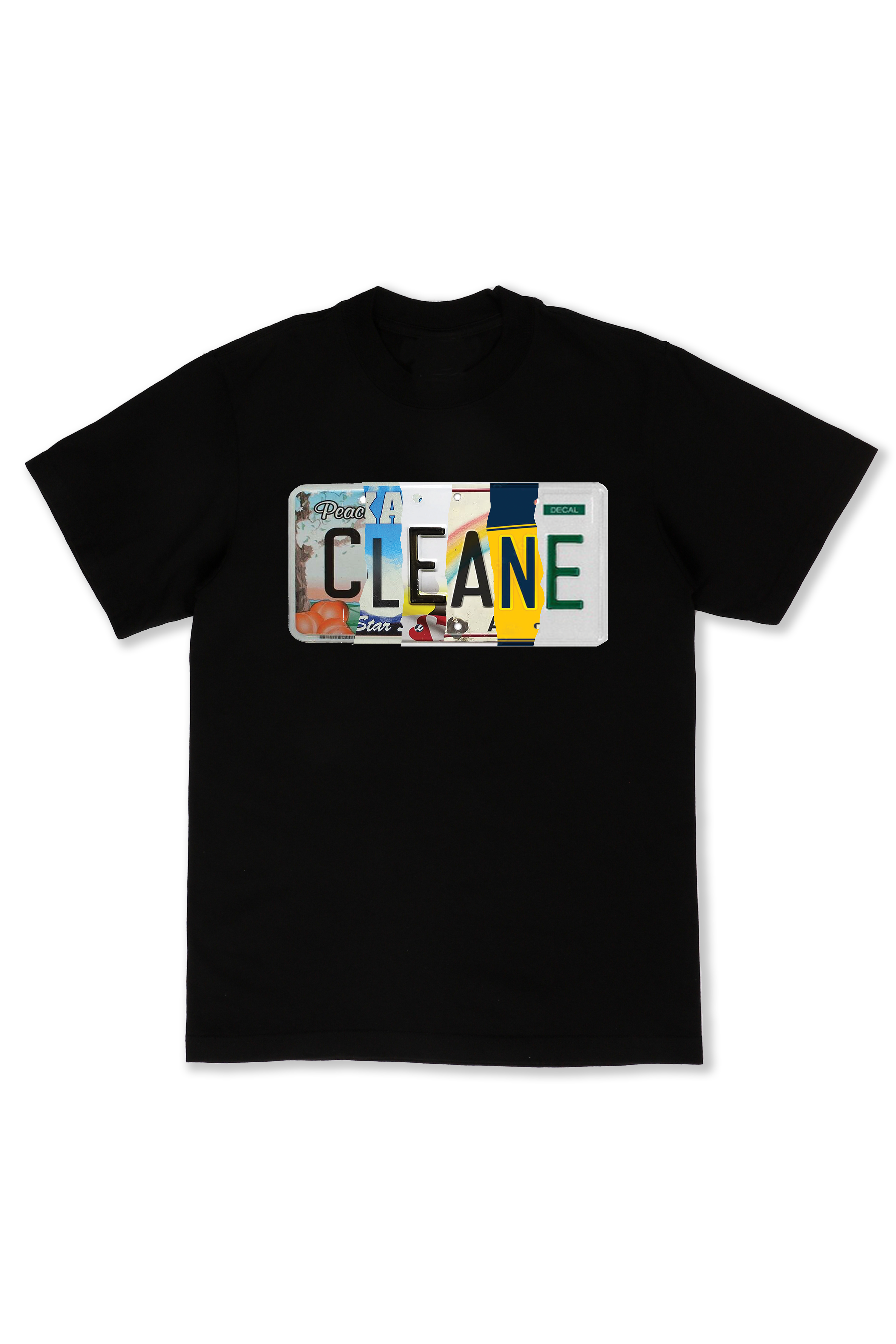 License Plate Logo T Shirt